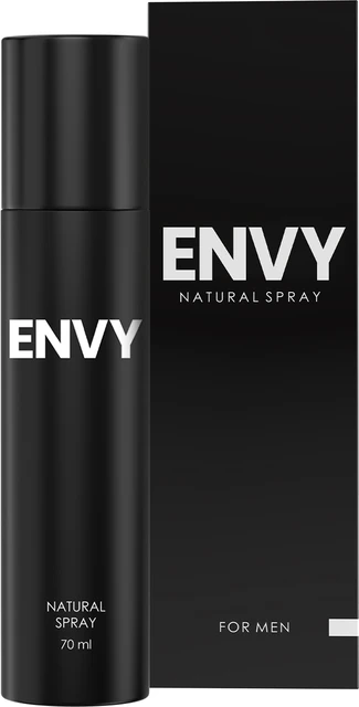 Envy Natural Spray Perfume|Premium & Long Lasting| Eau de Parfum – 60 ml  (For Men)